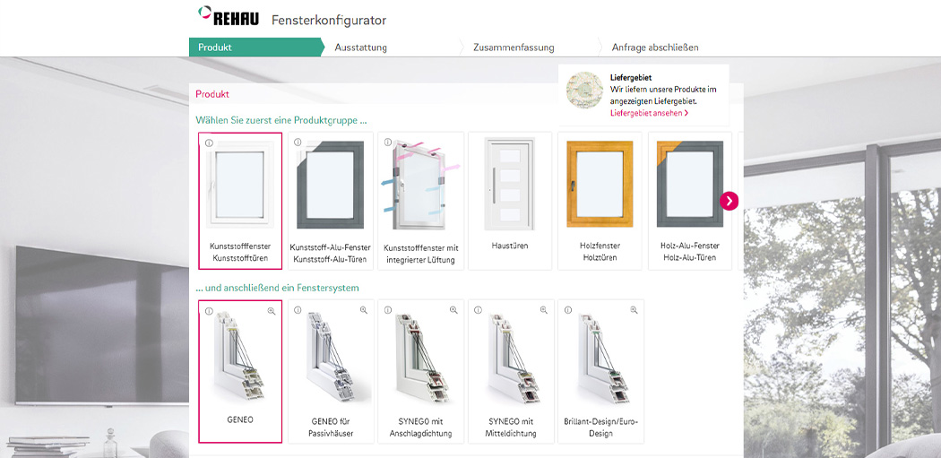 REHAU Fensterkonfigurator