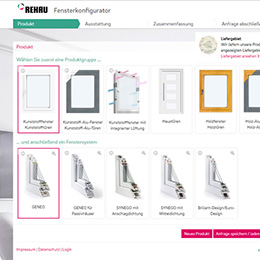 REHAU Fensterkonfigurator
